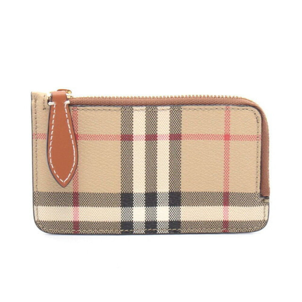 Burberry Beige Multicolor Wallet Leather Brown - Picture 2 of 4
